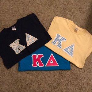 Kappa Delta monogrammed T-Shirts